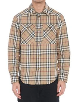 Burberry | Burberry Long Sleeved Checked Buttoned Shirt