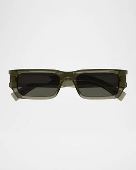 Yves Saint Laurent | Men's SL 660 Acetate Rectangle Sunglasses
