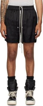 Rick Owens | Black Concordians Bela Boxers Shorts