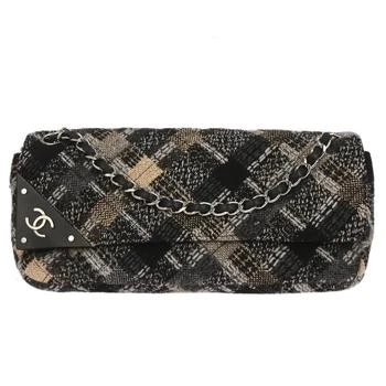 Chanel | Cc Tab Flap Shoulder Bag Tweed Tweed Shoulder Bag Bag (Pre-Owned)