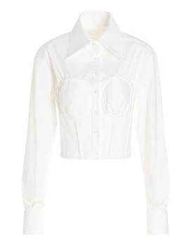 Dolce & Gabbana | Dolce & Gabbana Poplin Bustier Shirt