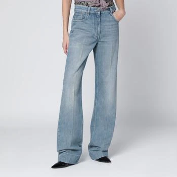 Valentino | Light blue washed-effect jeans