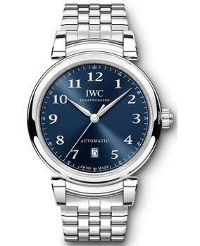 IWC Schaffhausen IWC Da Vinci Automatic Blue Dial Steel Men
s Watch IW356605