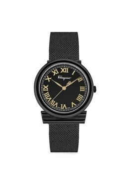 Salvatore Ferragamo | Gancino 34MM Stainless Steel Bracelet Watch