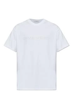 Givenchy | Givenchy	Logo Detailed Crewneck T-Shirt