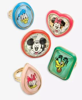 Disney | Macy's Girls Mickey Mouse & Friends 5-Pc. Ring Set, Created For Macy's