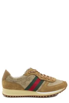 Gucci | Gucci Panelled Lace-Up Sneakers