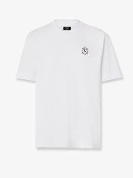 Fendi | Cotton t-shirt with FF embroidery