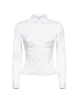 Balenciaga | Balenciaga Long-Sleeved Corseted Shirt