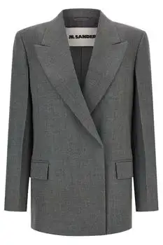 Jil Sander | Jil Sander Double Breasted Tailored Blazer