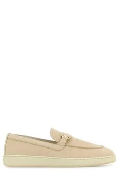Salvatore Ferragamo | Ferragamo New Vara Buckle Slip On Shoes