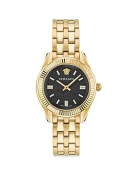 Versace | IP Yellow Goldtone Bracelet Watch/35MM