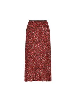 Yves Saint Laurent | Saint Laurent Spotted Midi Skirt