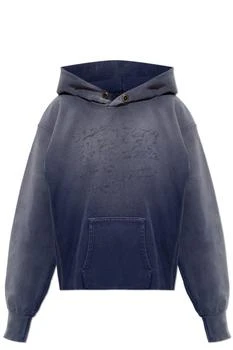 MAISON MARGIELA | Maison Margiela Printed-Detail Drawstring Hoodie