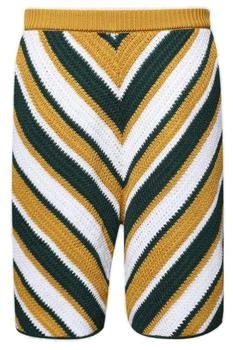 Marni | Marni Striped Crochet-Knit Shorts