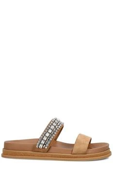 Jimmy Choo | Jimmy Choo Jadi Embellished Flat Shoes