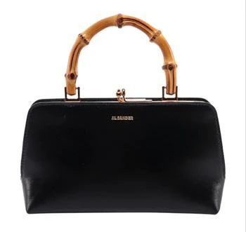 Jil Sander | Jil Sander Goji Logo Embossed Mini Top Handle Bag
