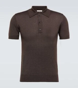 Valentino | Cashmere and silk polo shirt