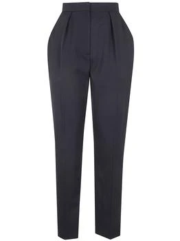 Balmain | Balmain High Waist Pleat Detailed Tailored Trousers