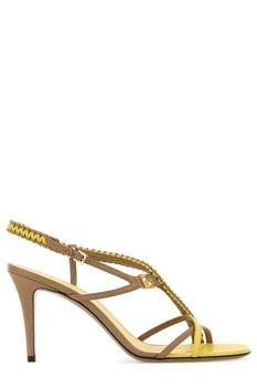 Fendi | Fendi Fold Strappy Heeled Sandals
