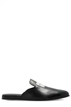Givenchy | Givenchy Label Logo Patch Slip-On Mules