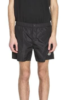 Moncler | Moncler Logo Patch Swim Shorts