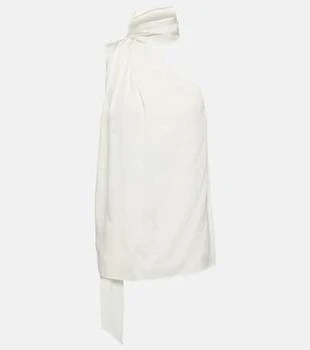 Stella McCartney | One-shoulder crêpe top