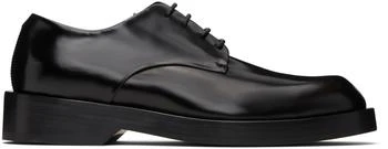 Jil Sander | Black Lace-Up Derbys