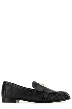 Fendi | Fendi Baguette FF Plaque Gathered Loafers