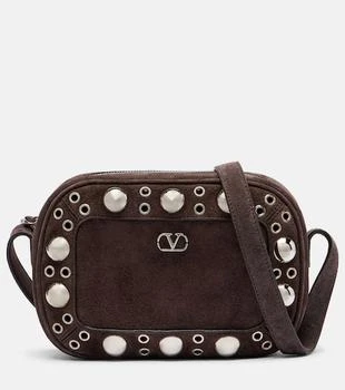 Valentino | Nellcôte Small suede crossbody bag