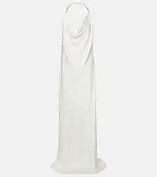Stella McCartney | Crystal-embellished satin gown