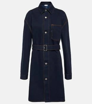 Burberry | Belted denim shirt dress
