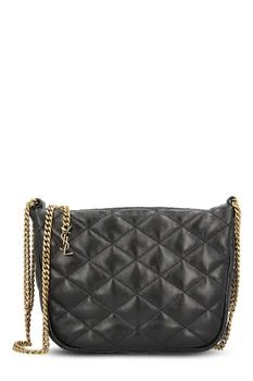 Yves Saint Laurent | Saint Laurent Logo Plaque Chained Shoulder Bag