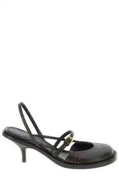 Dries Van Noten | Dries Van Noten Embossed Slingback Pumps