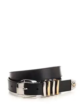 Versace | Versace Medusa-Motif Buckle Fastened Belt