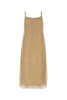 Prada | Prada Square Neck Strapped Dress