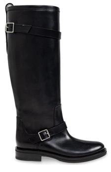 Yves Saint Laurent | Saint Laurent River Round Toe Buckled Boots