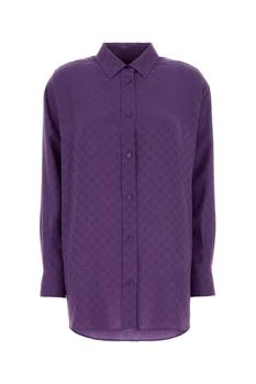 Gucci | Gucci GG Supreme Print Long-Sleeve Shirt