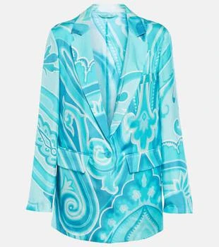 ETRO | Paisley silk twill blazer
