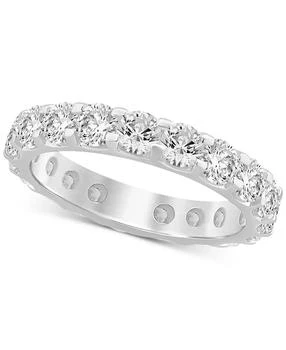 Macy's | Diamond Eternity Band (3 ct. t.w.) in 14k White Gold