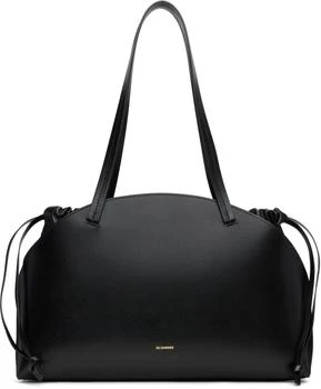 Jil Sander | Black Curve Shoulder Medium Tote