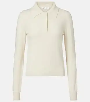Jil Sander | Virgin wool polo sweater