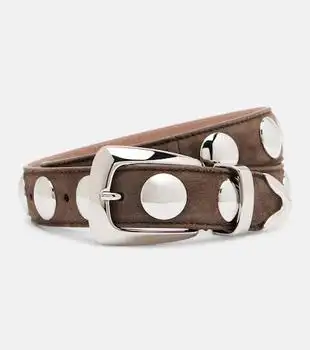 Khaite | Benny studded leather belt