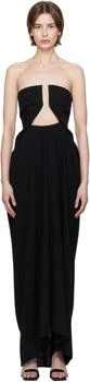 Rick Owens | Black Hollywood Amphora Prong Maxi Dress