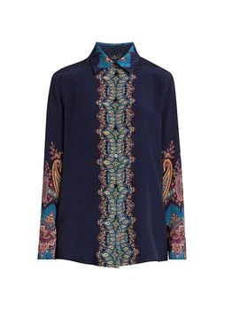 ETRO | Midnight Dream Paisley Silk Shirt