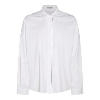 Brunello Cucinelli | Brunello Cucinelli Embellished Curved Hem Shirt