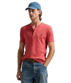 Slub Jersey Henley Shirt