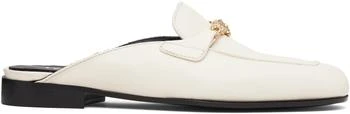 Versace | Off-White Medusa Leather Loafers