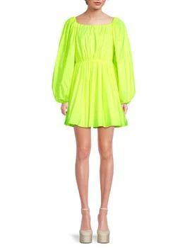 Valentino | Puff Sleeve Minidress