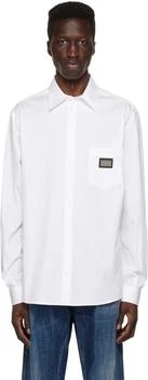 Dolce & Gabbana | White Plaque Shirt